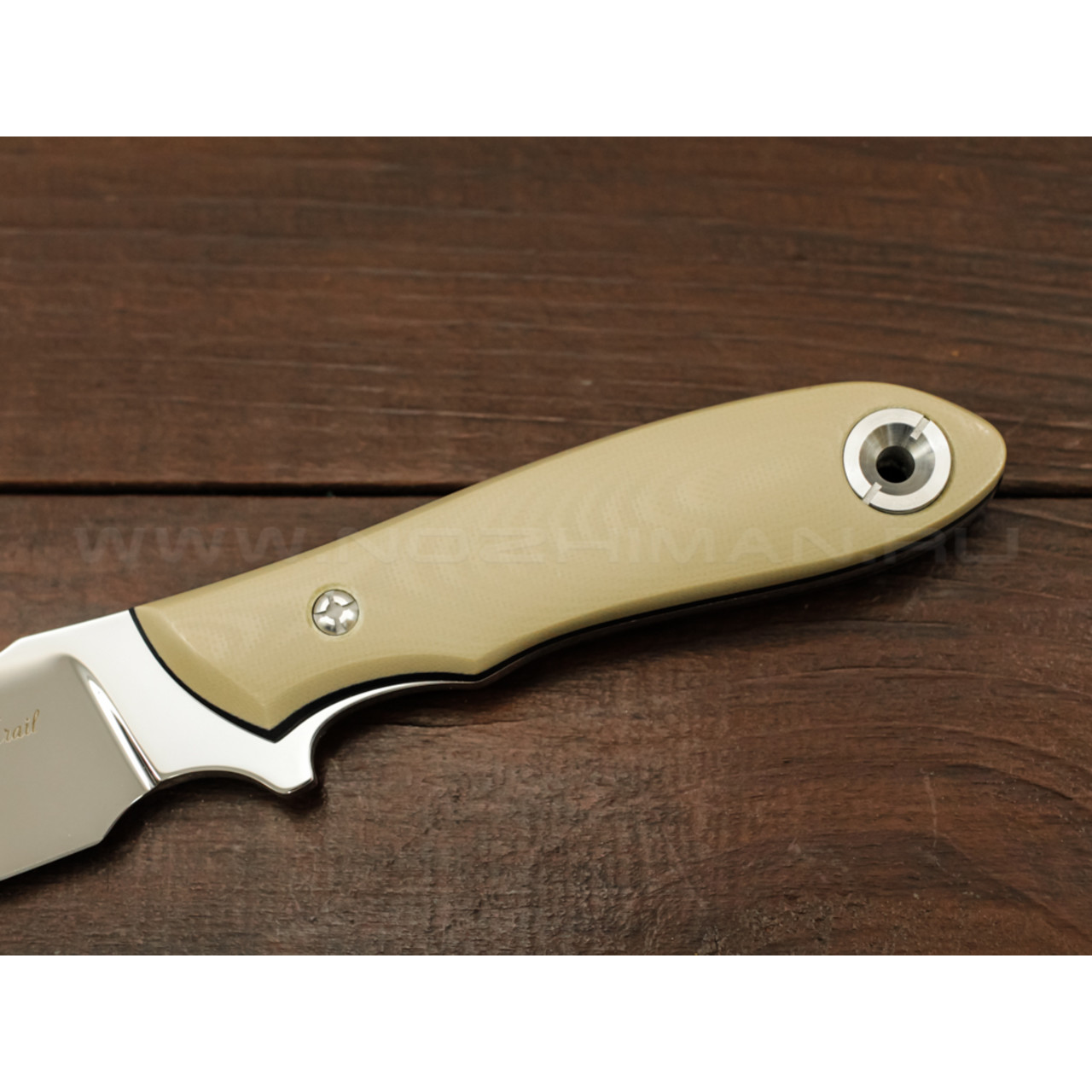 N.C.Custom нож Trail сталь M390 рукоять G10 tan