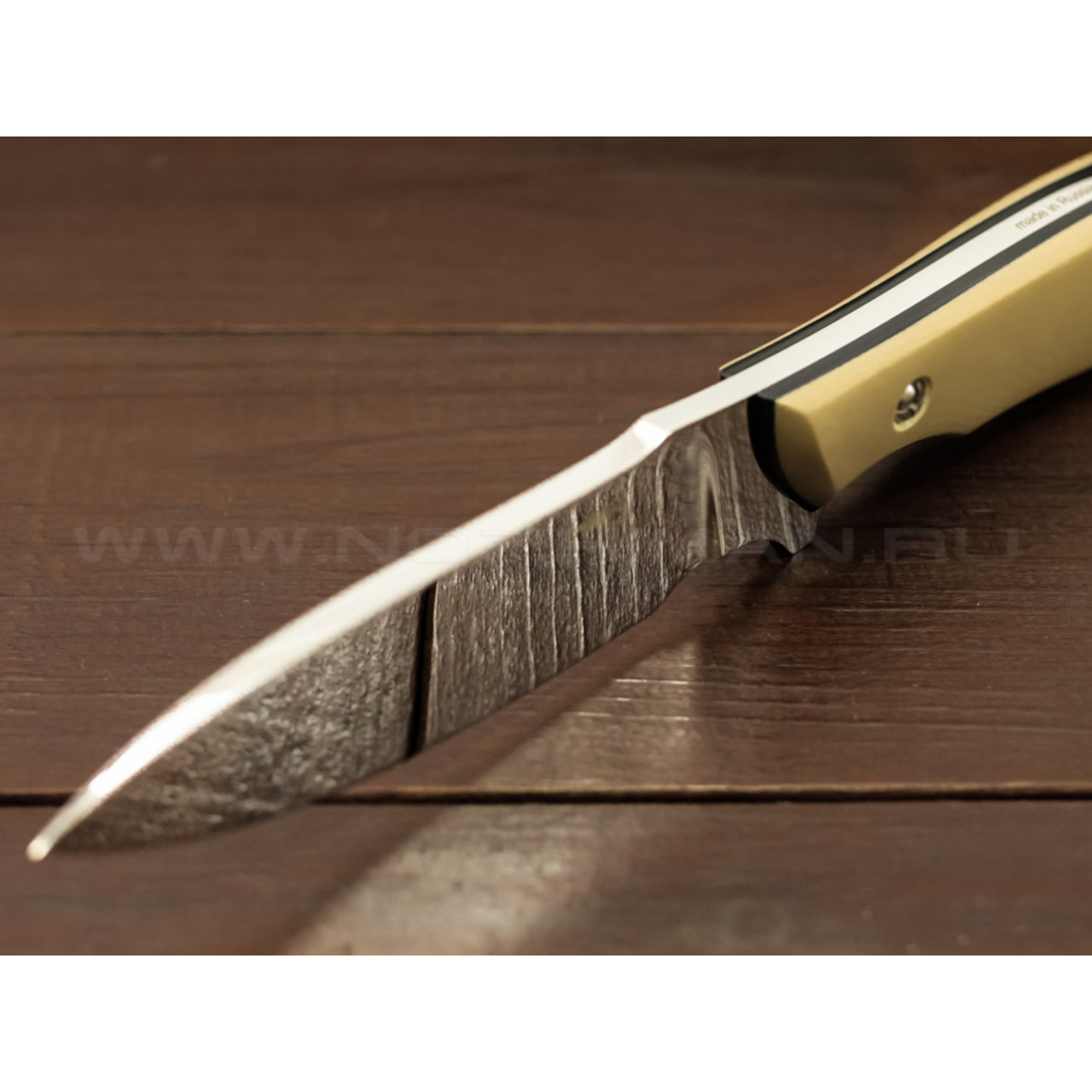 N.C.Custom нож Trail сталь M390 рукоять G10 tan