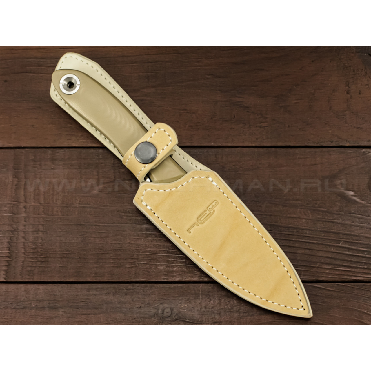 N.C.Custom нож Trail сталь M390 рукоять G10 tan