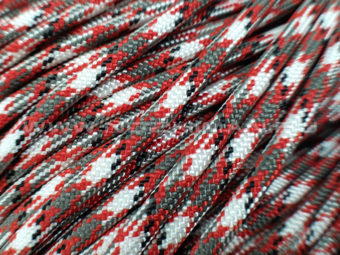 Paracord 550 Red Camo