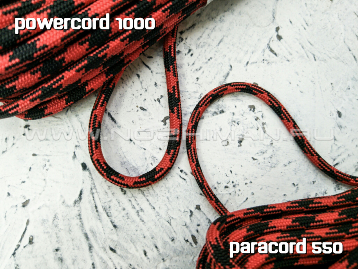 Powercord 1000 Black and Red