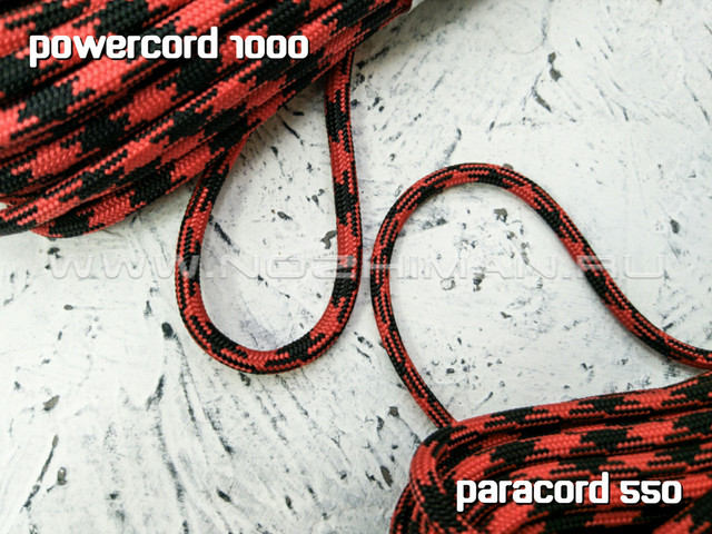 Powercord 1000 Black & Red