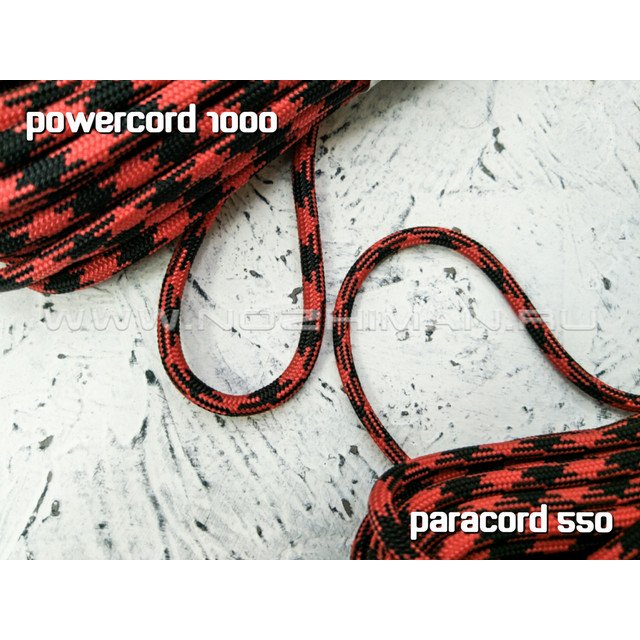 Powercord 1000 Black & Red