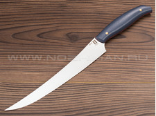 Нож "Филейный-БН" N690, G10 grey