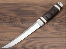 Нож "Кор-2" K340, граб, рог лося, деревянные ножны