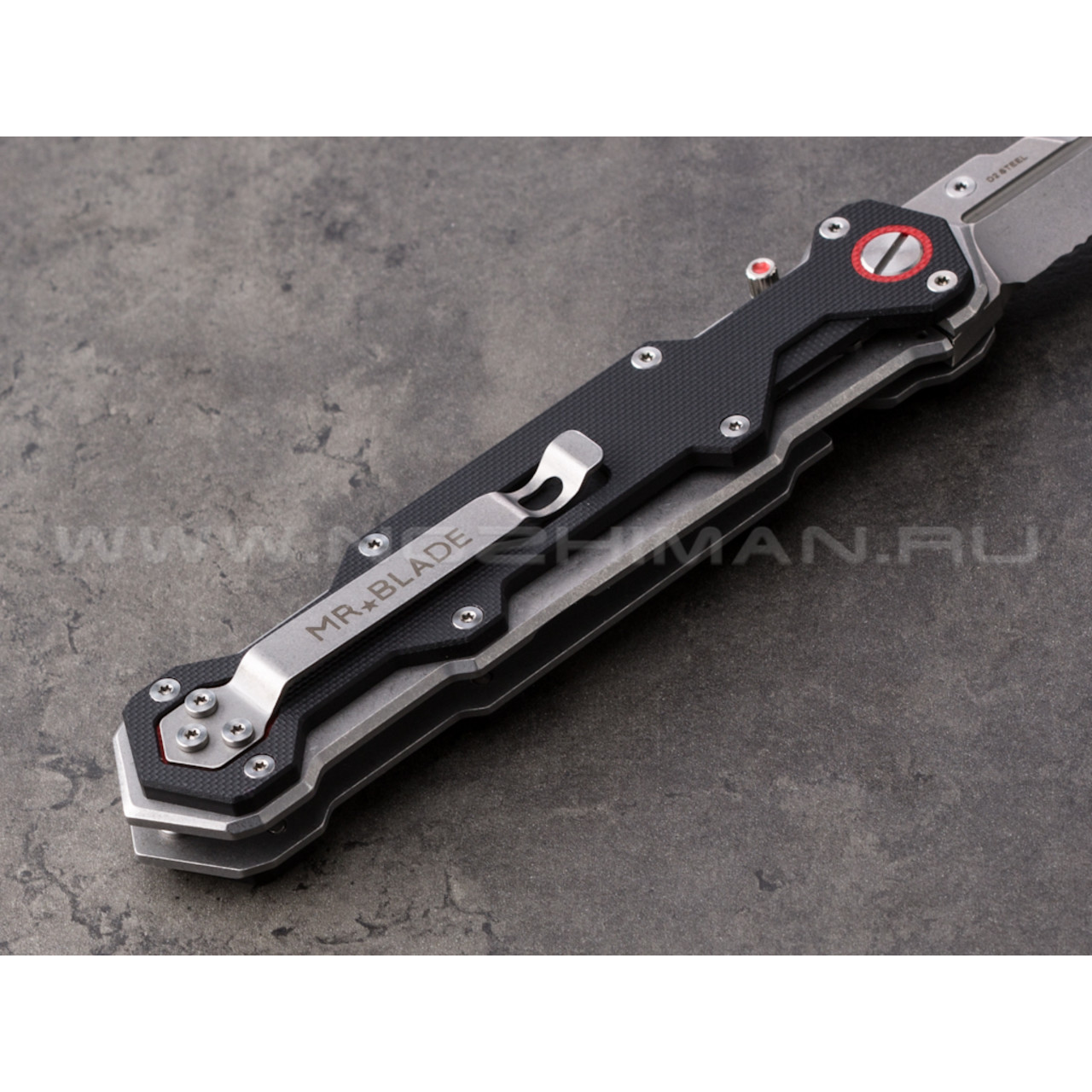 Mr.Blade нож Ferat Стоунвош Serrated сталь D2, рукоять G10