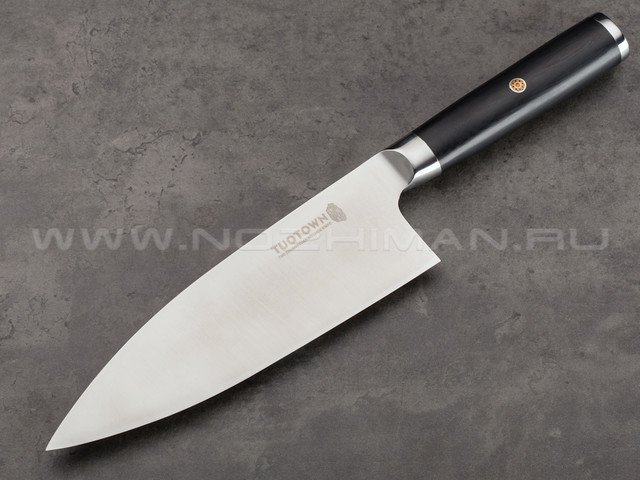 Нож Deba TR-D8 сталь VG10, рукоять G10 black