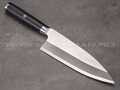 Нож Deba TR-D8 сталь VG10, рукоять G10 black