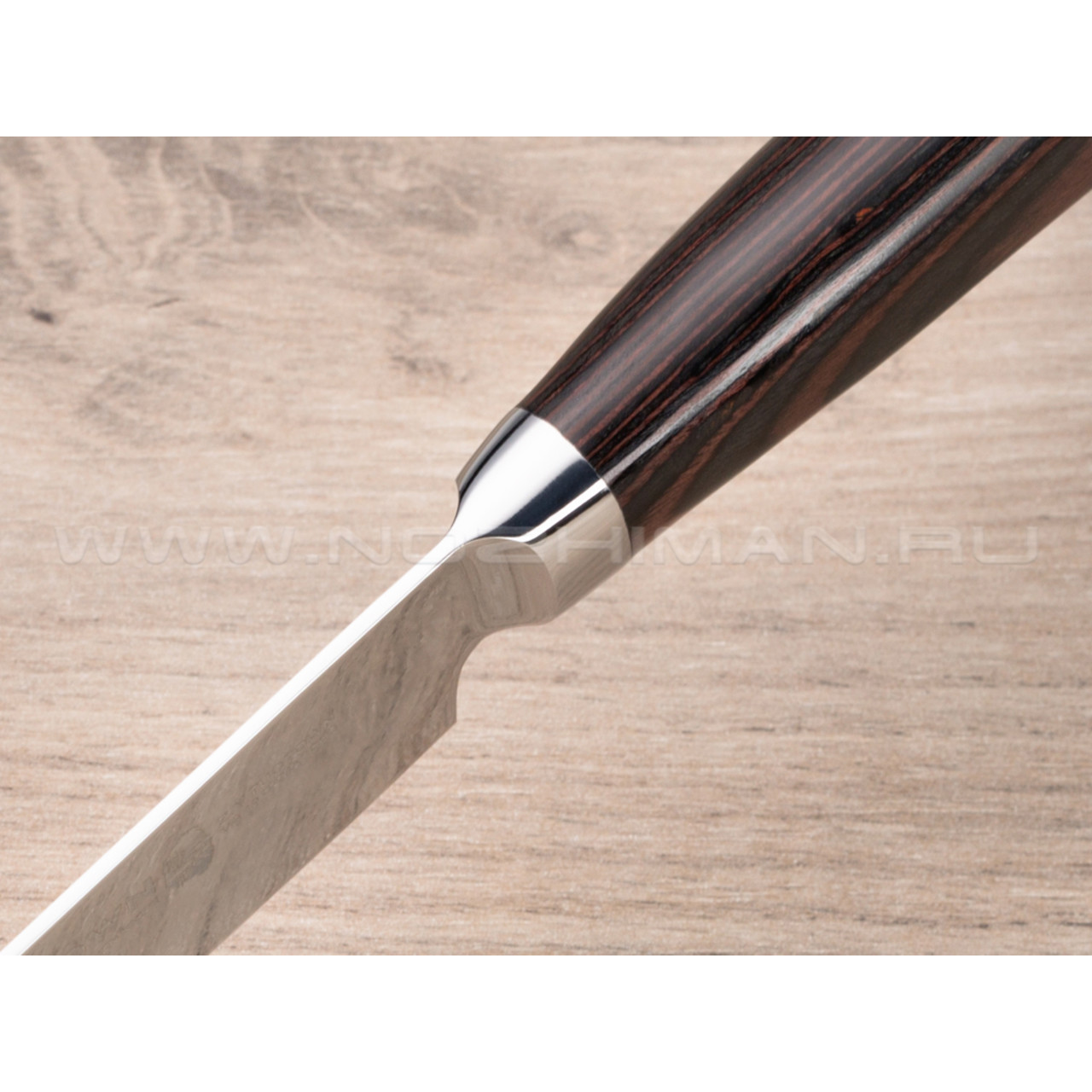Нож Шеф "TW-D7" ламинат VG10, black & brown