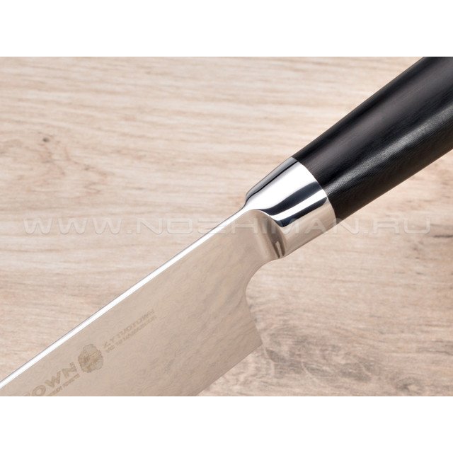 TuoTown нож Nakiri TG-D11 дамасская сталь VG10, рукоять G10 black