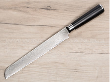 Нож хлебный "ТТ12" ламинат VG10, G10 black