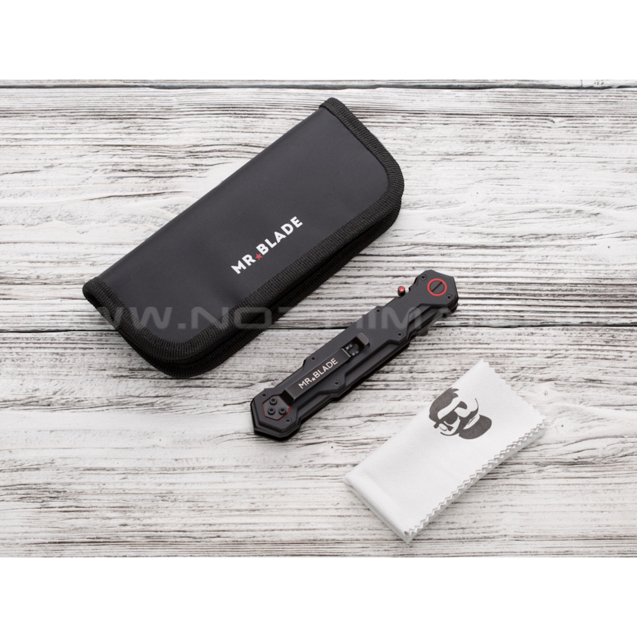 Mr.Blade нож Ferat Black Serrated сталь D2, рукоять G10