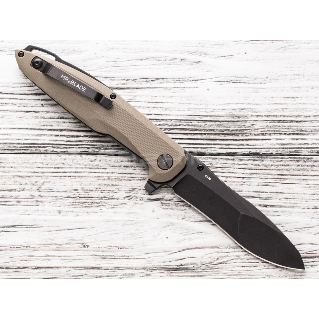 Mr.Blade нож Convair Tan сталь D2, рукоять G10