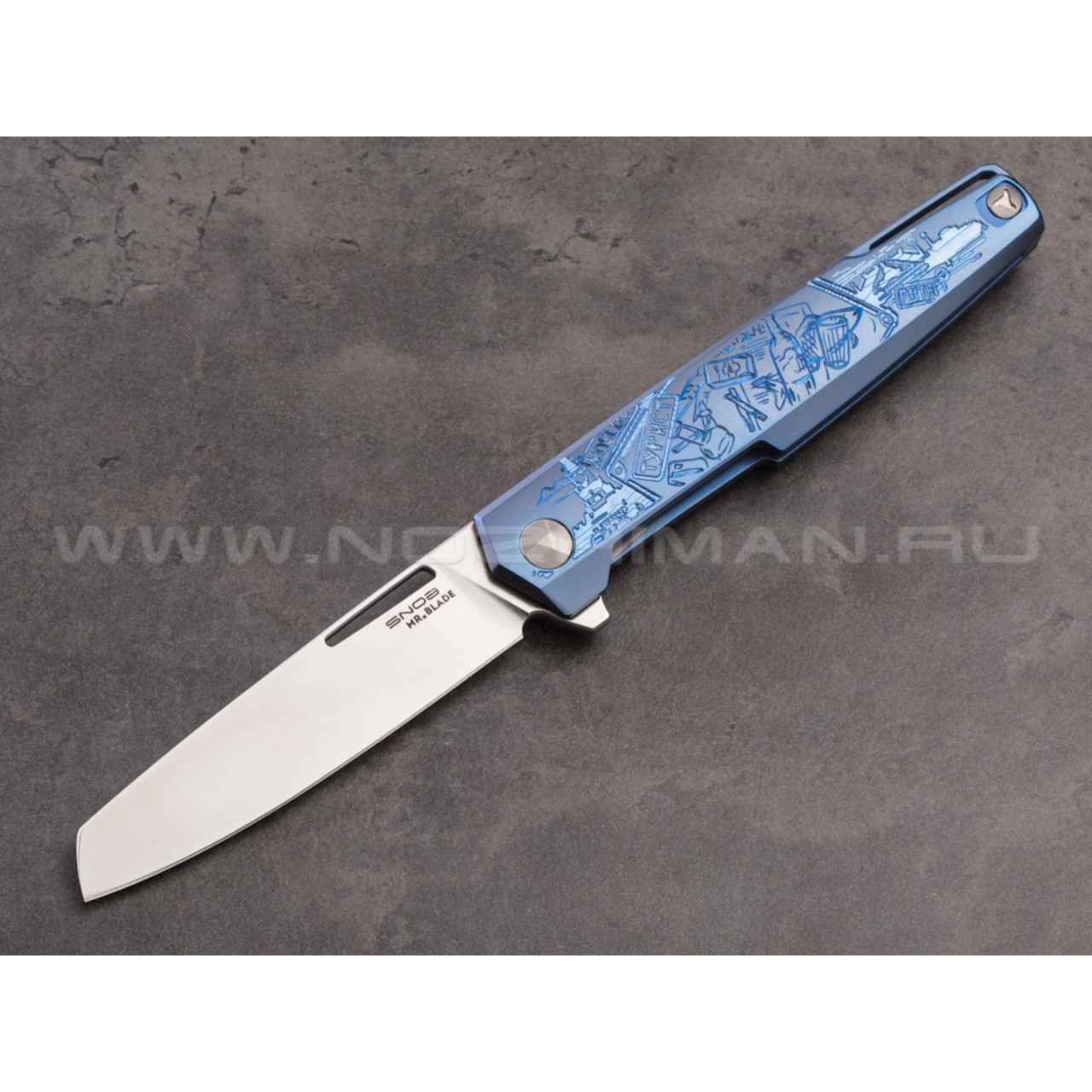 Mr.Blade нож Snob сталь M390, рукоять Titanium - В Питере - Пить