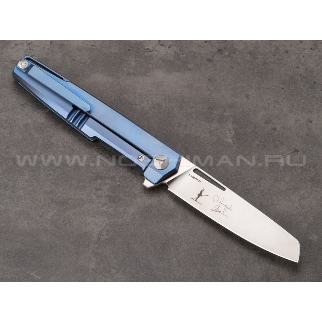 Mr.Blade нож Snob сталь M390, рукоять Titanium - В Питере - Пить