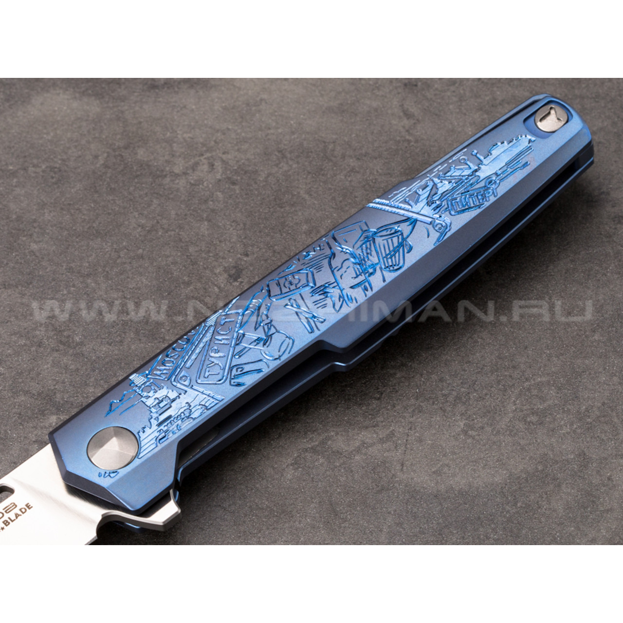 Mr.Blade нож Snob сталь M390, рукоять Titanium - В Питере - Пить