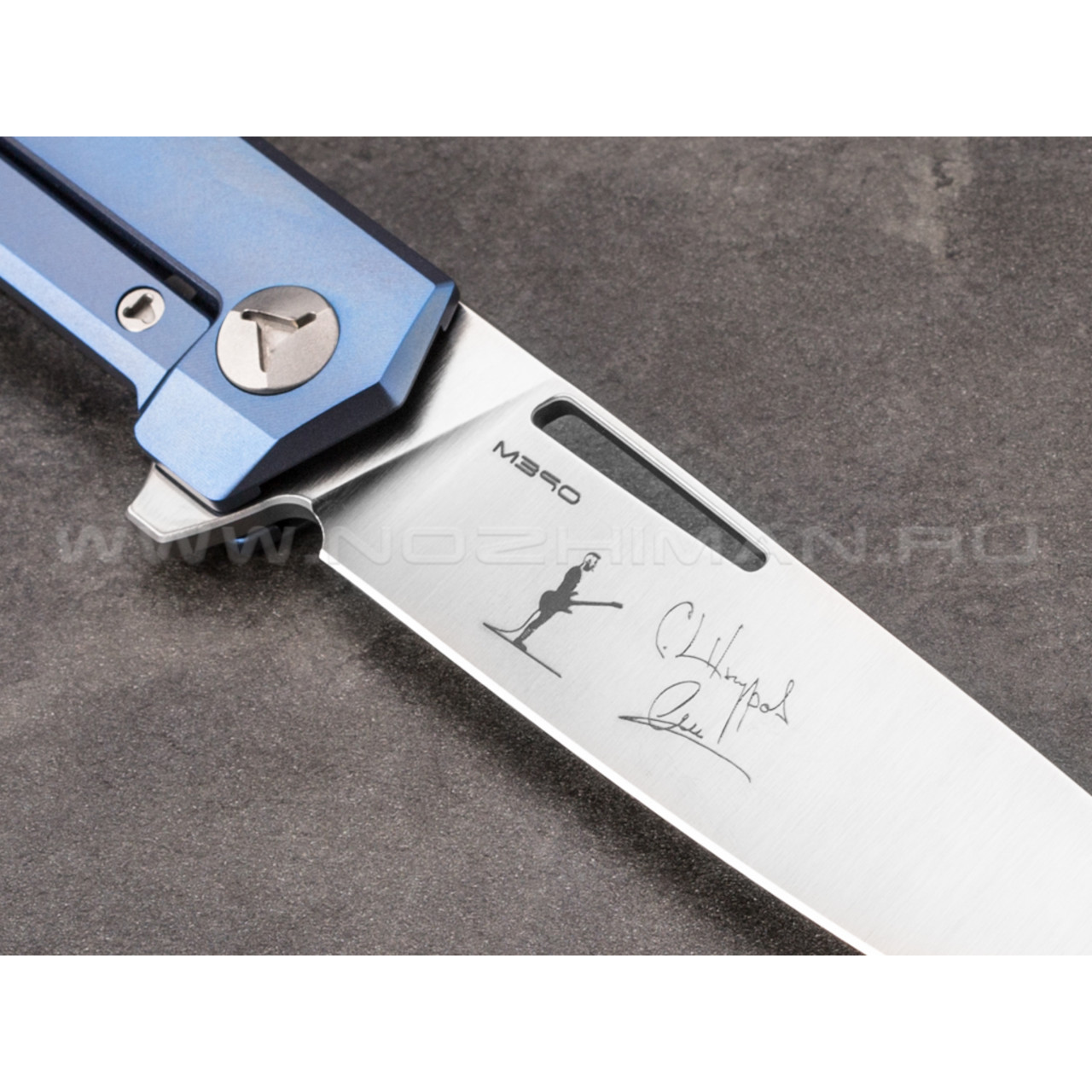 Mr.Blade нож Snob сталь M390, рукоять Titanium - В Питере - Пить