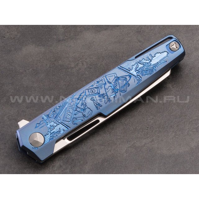 Mr.Blade нож Snob сталь M390, рукоять Titanium - В Питере - Пить