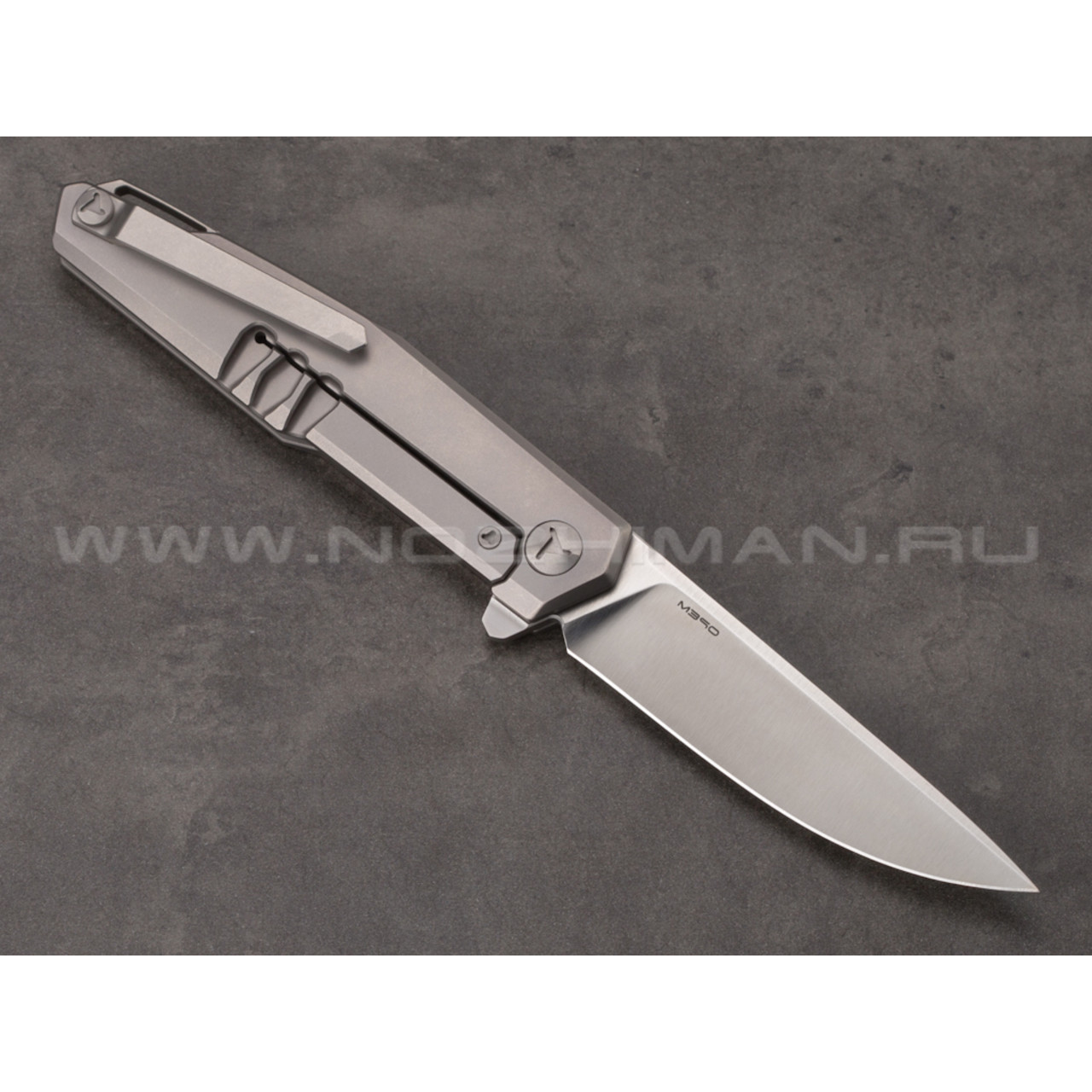 Mr.Blade нож Lance сталь M390, рукоять Titanium Grey
