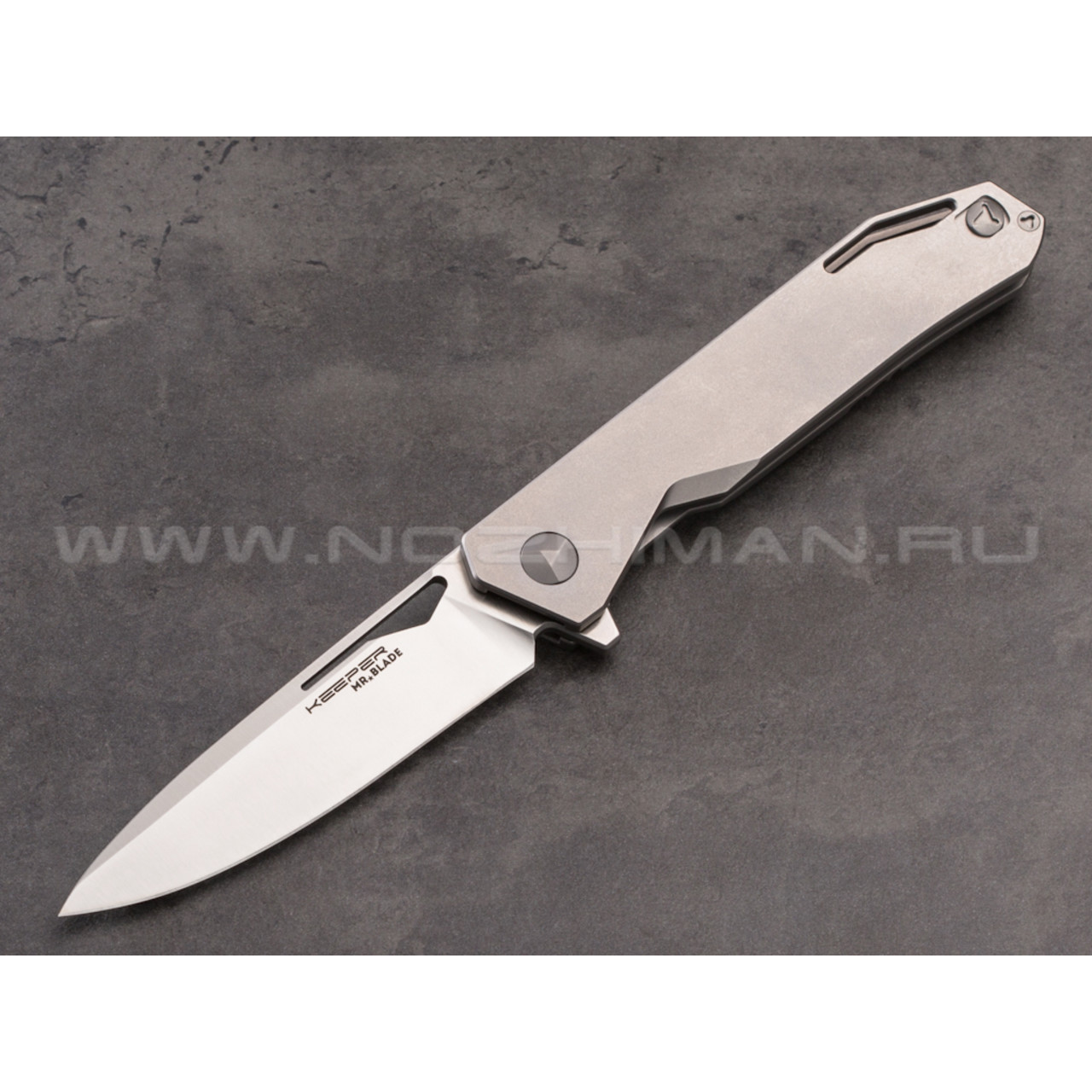 Mr.Blade нож Keeper сталь M390, рукоять titanium grey