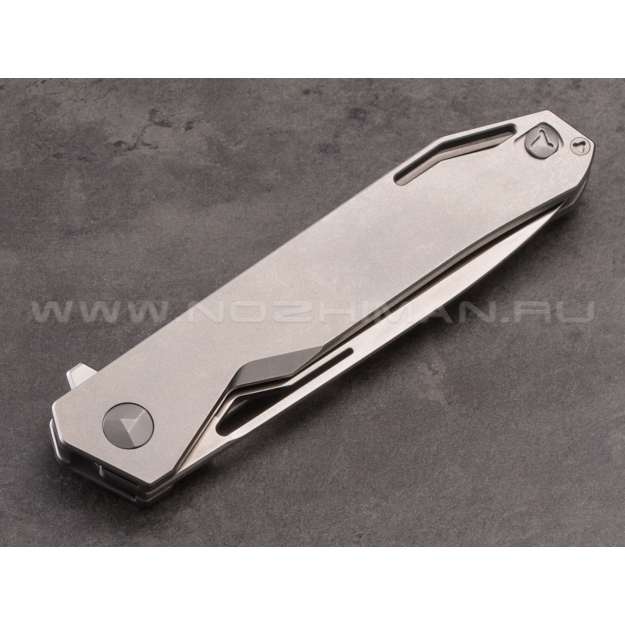 Mr.Blade нож Keeper сталь M390, рукоять titanium grey