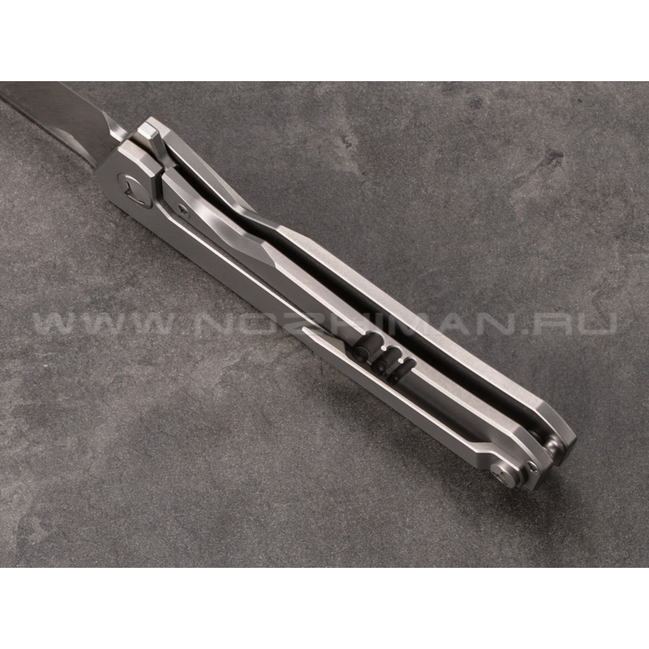 Mr.Blade нож Keeper сталь M390, рукоять titanium grey
