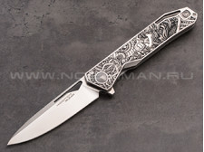 Mr.Blade нож Keeper (Самурай и Дракон) сталь M390, рукоять titanium