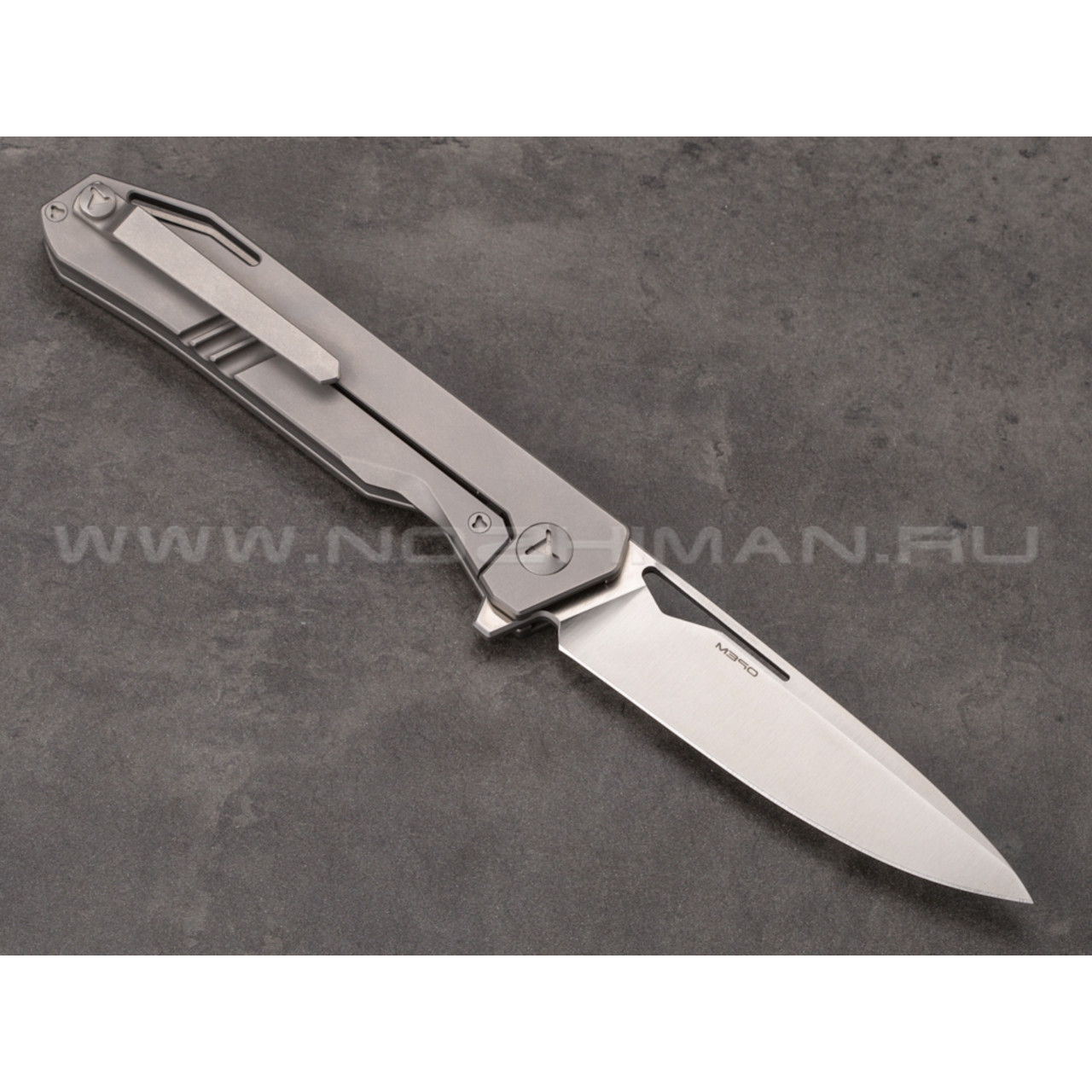 Mr.Blade нож Keeper (Самурай и Дракон) сталь M390, рукоять titanium