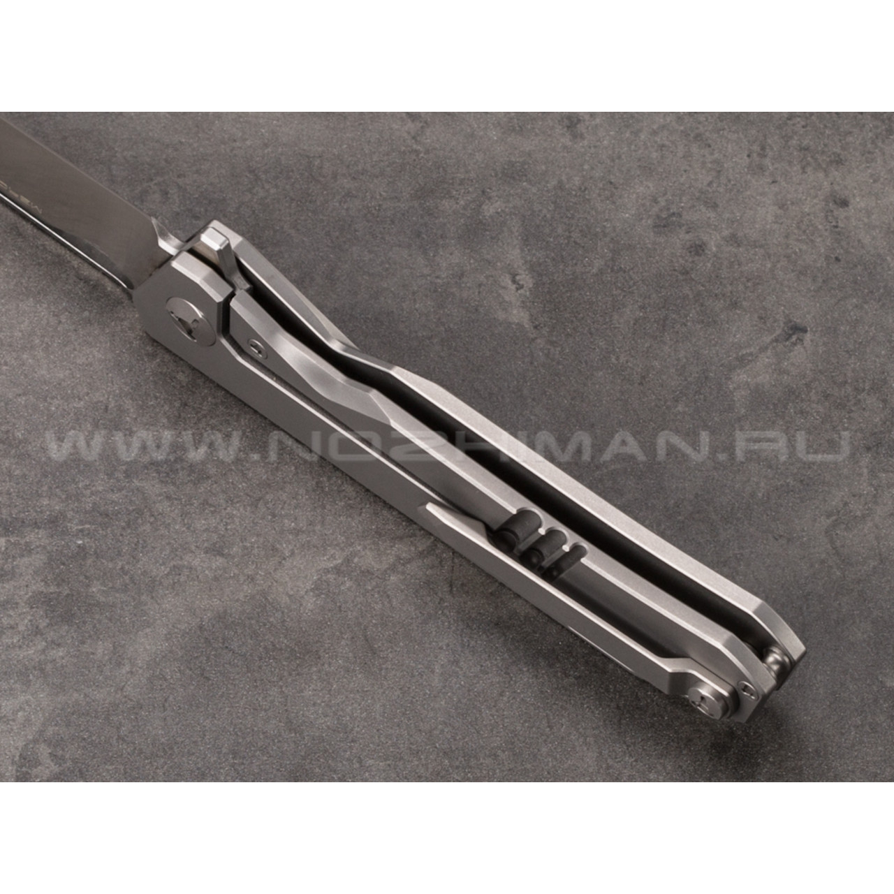Mr.Blade нож Keeper (Самурай и Дракон) сталь M390, рукоять titanium