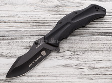 Mr.Blade нож HT-1 black сталь D2, рукоять G10 (Долг, Честь, Отвага)