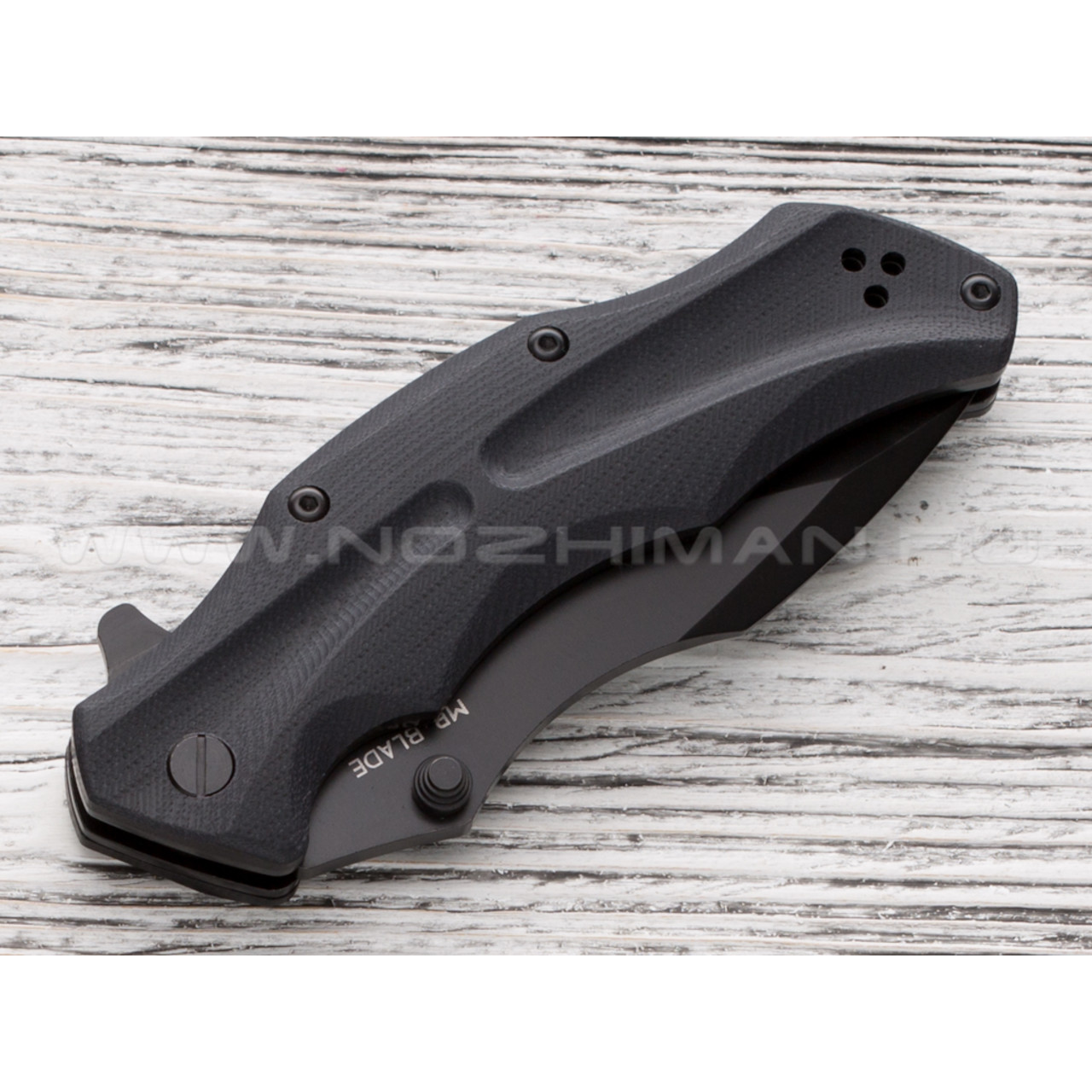 Mr.Blade нож HT-1 black сталь D2, рукоять G10 (Долг, Честь, Отвага)