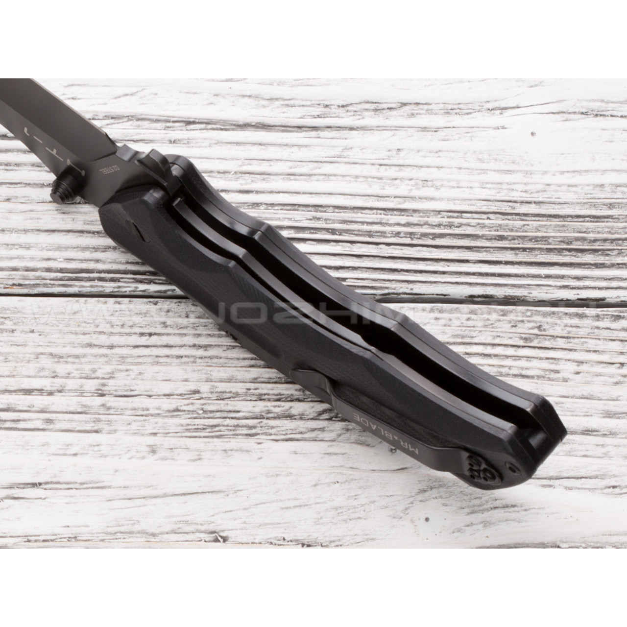 Mr.Blade нож HT-1 black сталь D2, рукоять G10 (Долг, Честь, Отвага)