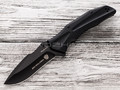 Mr.Blade нож HT-2 black сталь D2, рукоять G10 (Долг, Честь, Отвага)