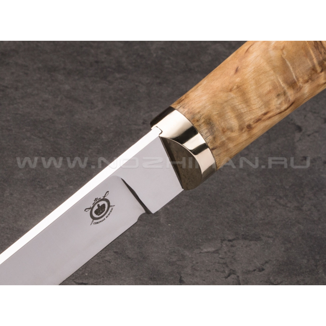 Нож "Лис" Bohler N695, карельская береза