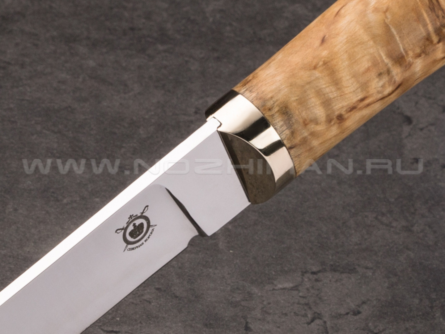 Нож "Лис" Bohler N695, карельская береза