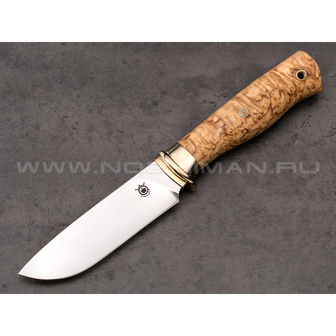Нож "Рысь" Bohler N695, карельская береза