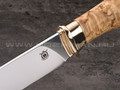 Нож "Рысь" Bohler N695, карельская береза
