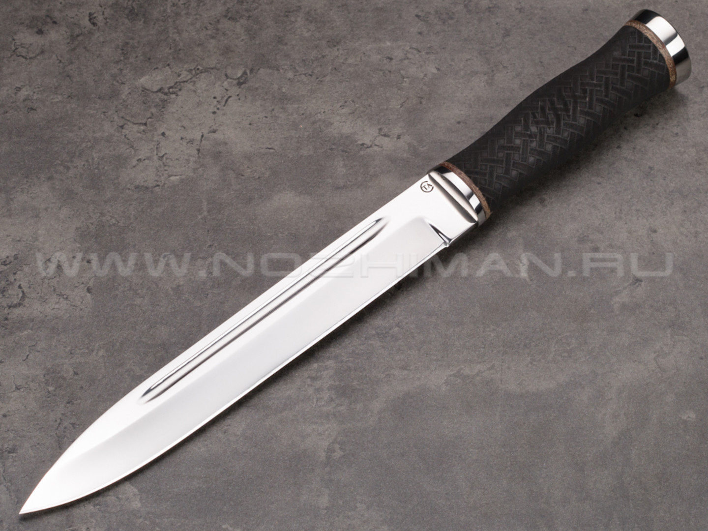 Нож "Горец-1" сталь 95Х18, рукоять резина (Титов & Солдатова)