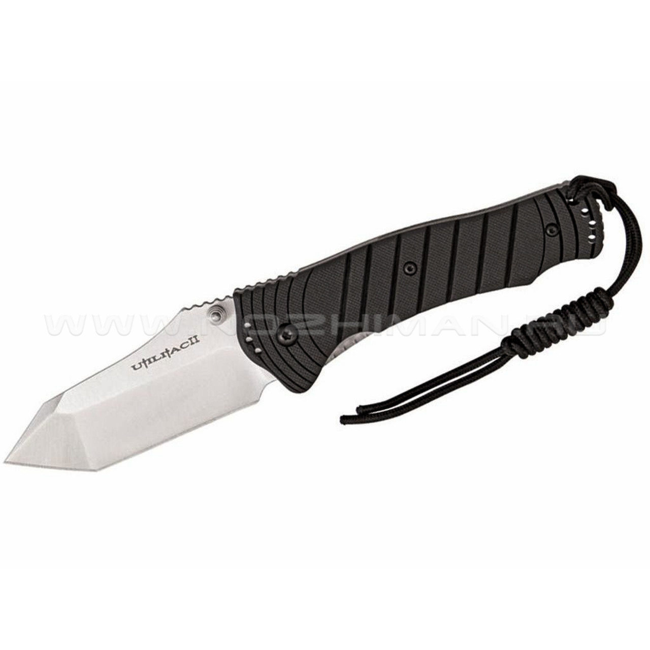 Нож Ontario Utilitac 2 Joe Pardue Tanto Satin 8916 сталь Aus-8 рукоять Zytel