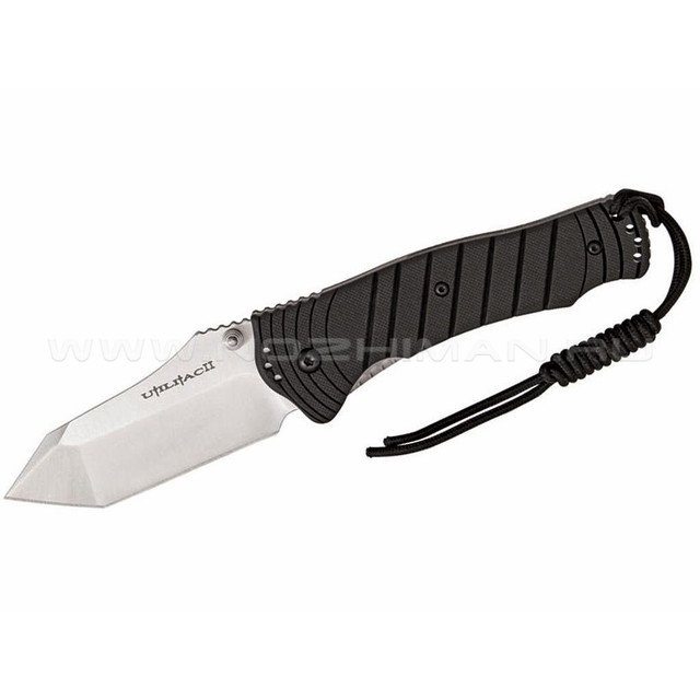 Нож Ontario Utilitac 2 Joe Pardue Tanto Satin 8916 сталь Aus-8 рукоять Zytel