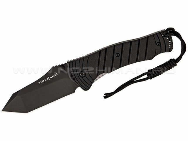 Нож Ontario Utilitac 2 Joe Pardue Tanto Black 8914 сталь Aus-8 рукоять Zytel