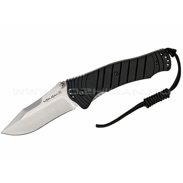 Нож Ontario Utilitac 2 Joe Pardue Plain Satin 8908 сталь Aus-8 рукоять Zytel