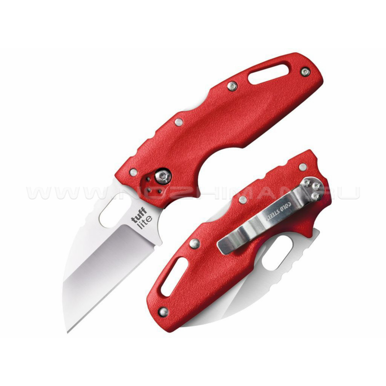 Нож Cold Steel Tuff Lite Red Plain Edge 20LTR сталь Aus 8A рукоять Griv-Ex