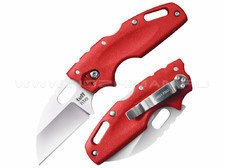Нож Cold Steel Tuff Lite Red Plain Edge 20LTR сталь Aus 8A рукоять Griv-Ex