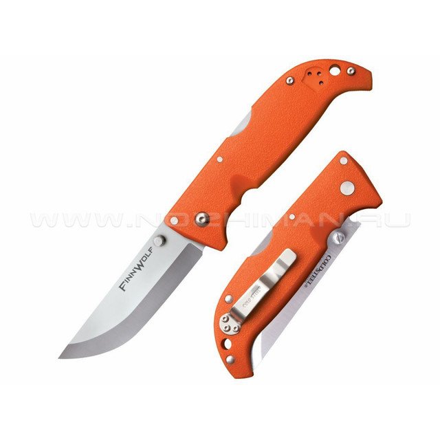 Нож Cold Steel Finn Wolf Blaze Orange 20NPJ сталь Aus 8A, рукоять Griv-Ex