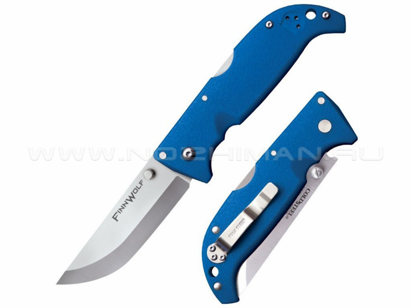 Нож Cold Steel Finn Wolf Blue 20NPG сталь Aus 8A рукоять Griv-Ex