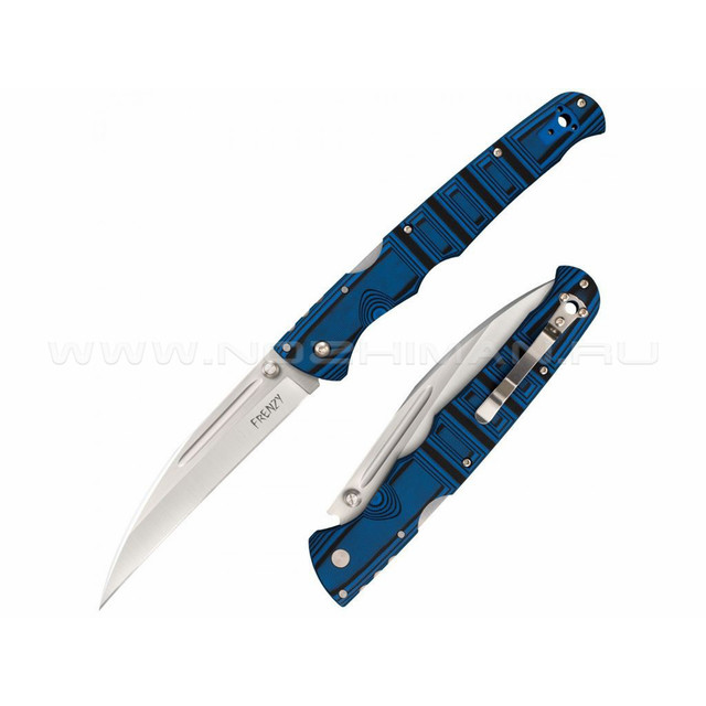 Нож Cold Steel Frenzy 2 Blue/Black 62P2A сталь CPM S35VN рукоять G10