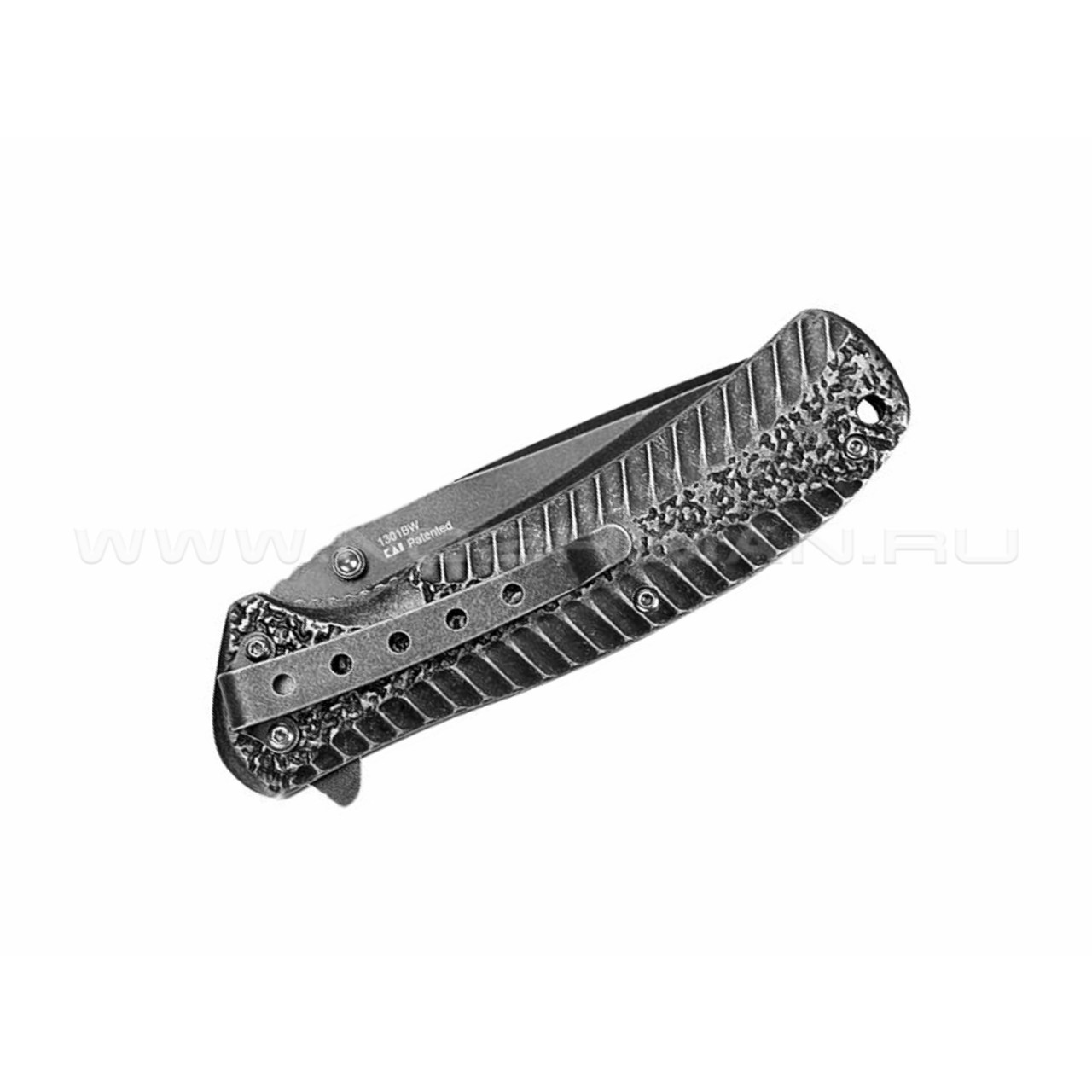 Уценка - Нож Kershaw Starter 1301BW сталь 4Cr14MoV рукоять Stainless steel (Нет пружины)