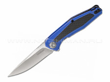 Нож Kershaw Atmos Blue 4037BLU сталь 8Cr13MoV рукоять Carbon-G10