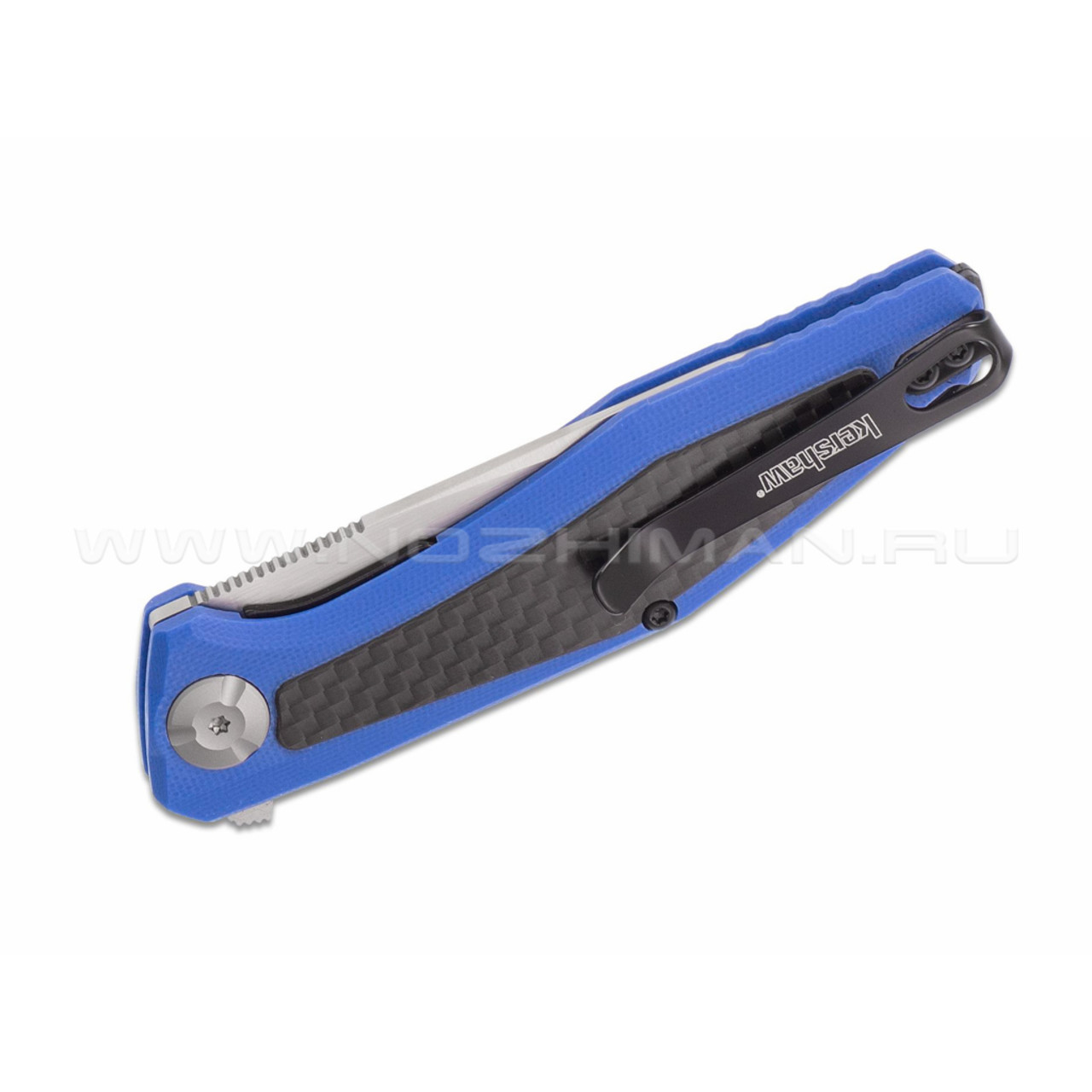 Нож Kershaw Atmos Blue 4037BLU сталь 8Cr13MoV рукоять Carbon-G10